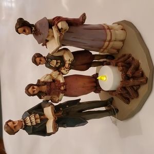 Carolers by the 🔥